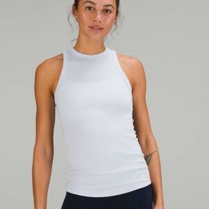 Lululemon Hold Tight Tank in white. Size 8.